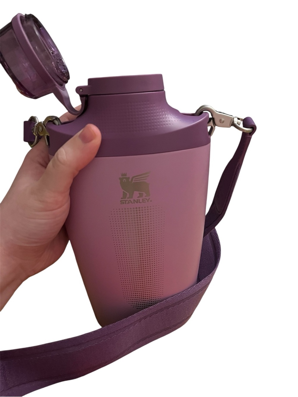 Stanley Cross Bottle 23 oz | Travel Water Bottle with Jacquard Strap